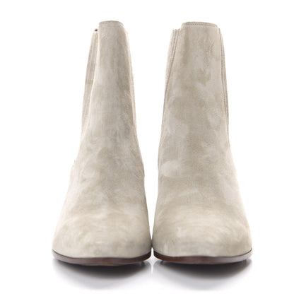 Saint Laurent Suede West Chelsea Boots 36 Grey 3 of 7