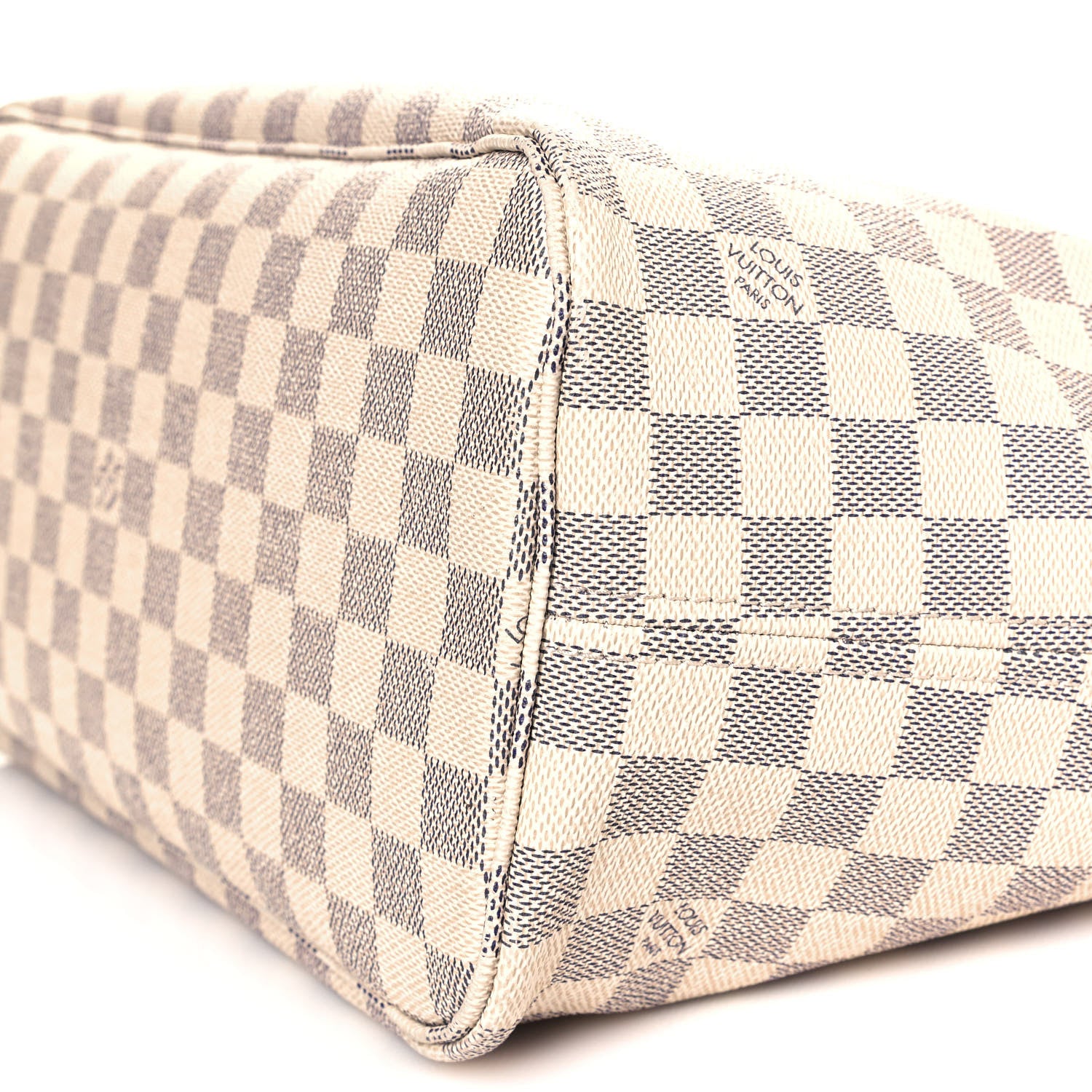 Louis Vuitton Damier Azur Neo Neverfull MM Rose Ballerine 10 of 16