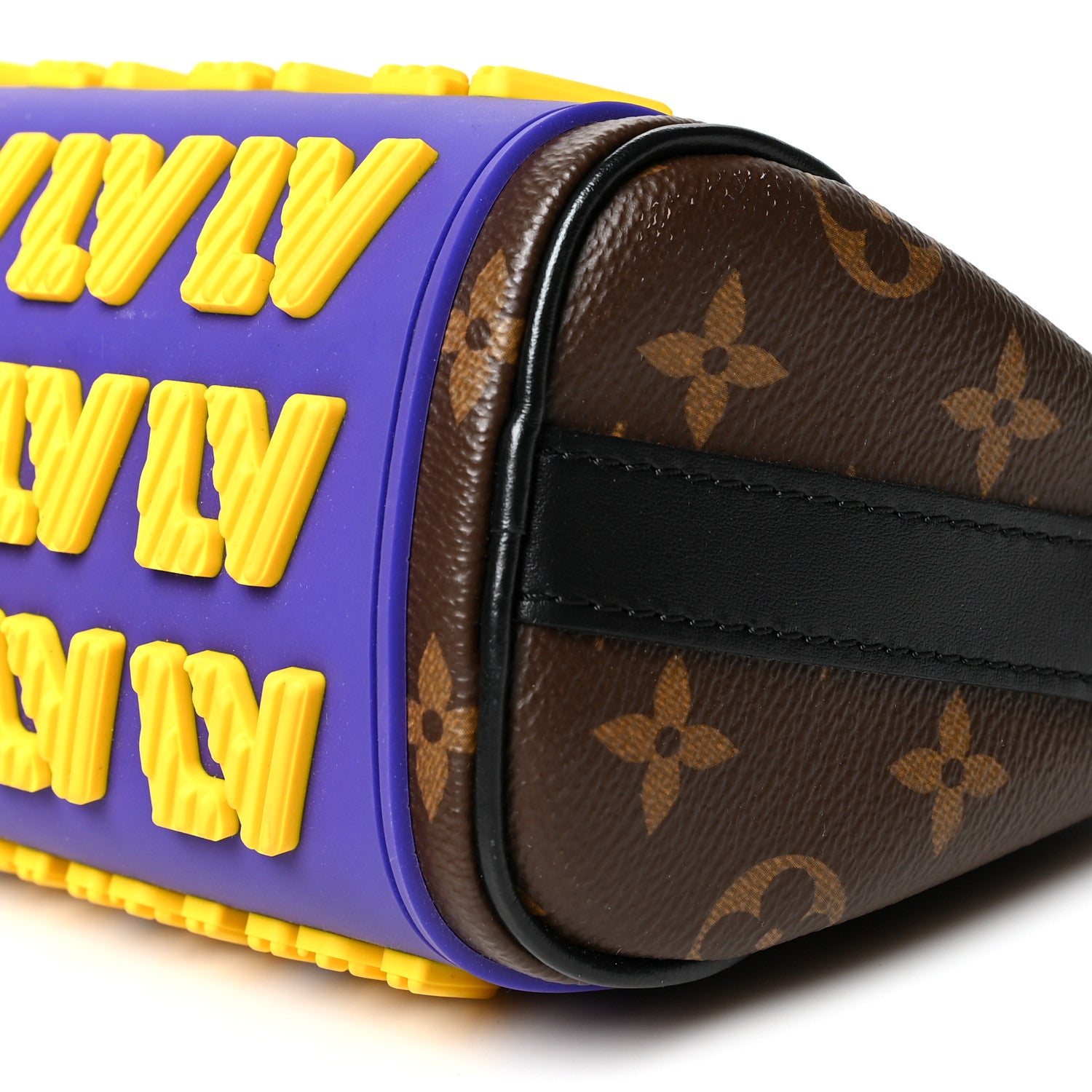 Louis Vuitton Monogram LV Rubber Keepall XS Multicolor 6 of 12