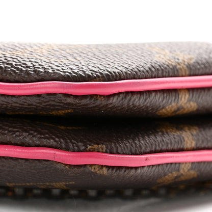 Louis Vuitton Monogram World Tour Double Zip Pochette 10 of 11