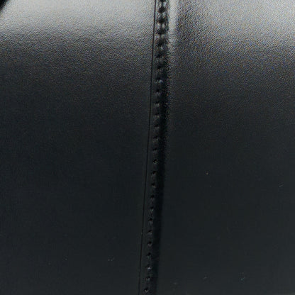 Balenciaga Shiny Box Calfskin Hourglass Stretch Top Handle Bag Black 10 of 12