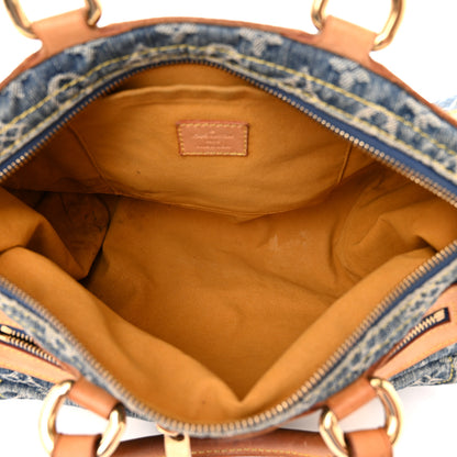 Louis Vuitton Monogram Denim Neo Speedy Blue 5 of 21