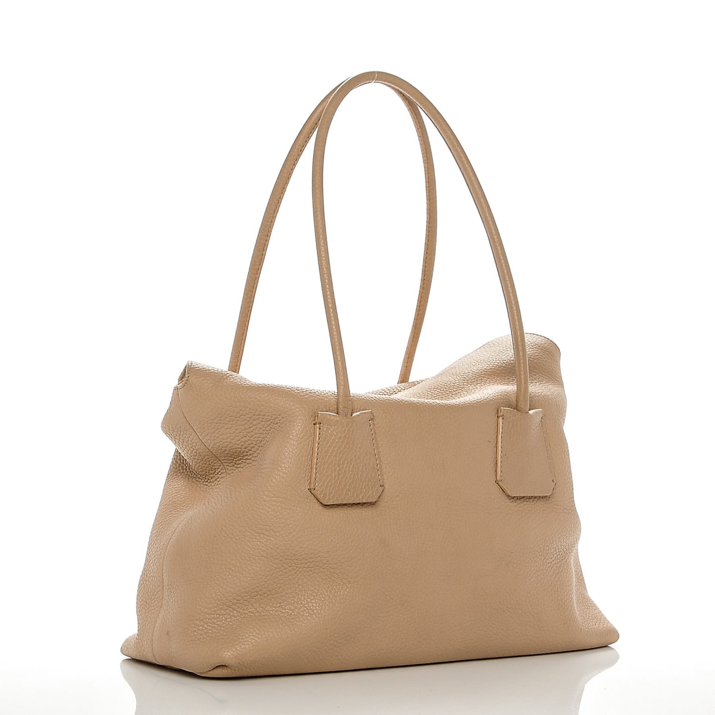 Grainy Calfskin Medium Baynard Tote Light Nude