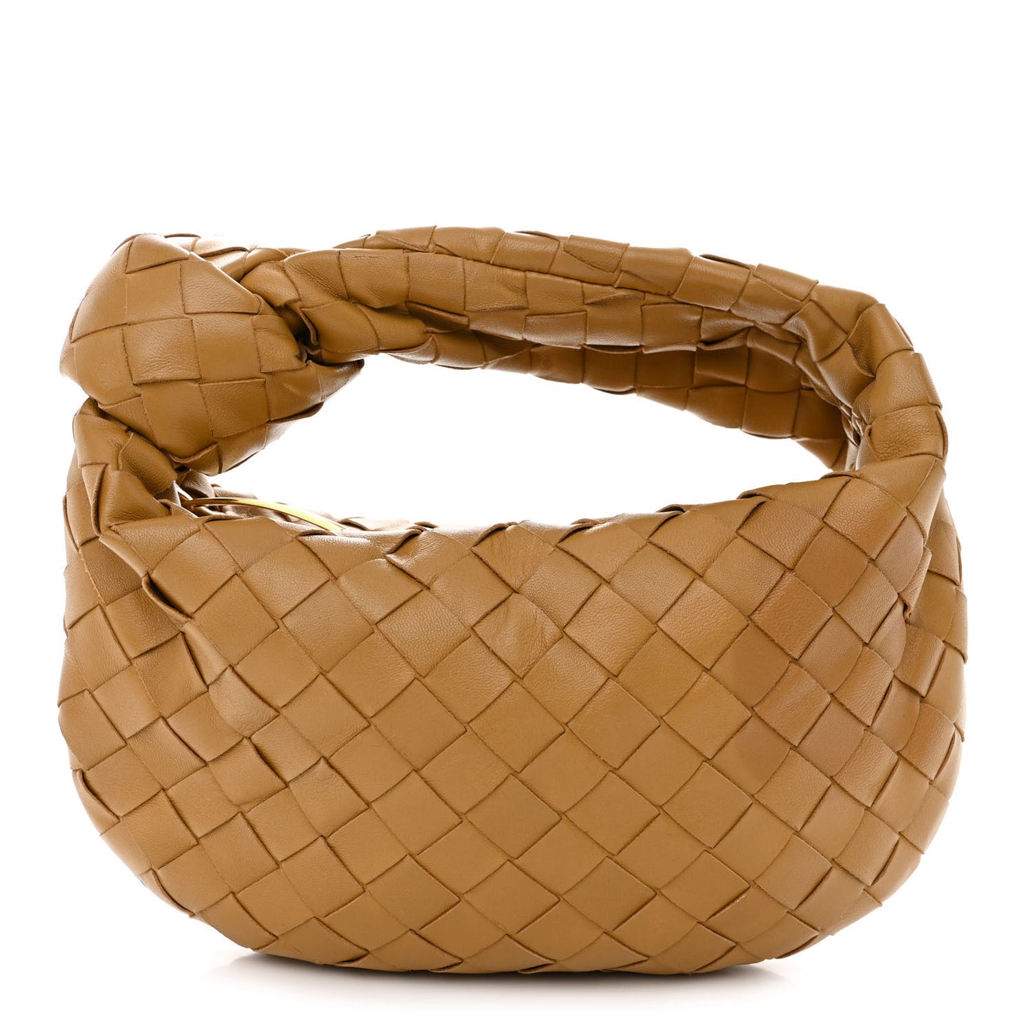 Nappa Intrecciato Mini Jodie Caramel