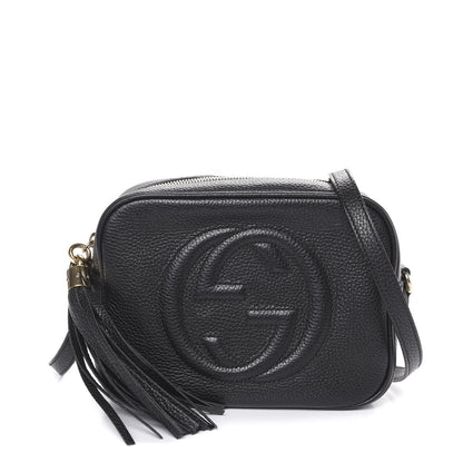 Gucci Pebbled Calfskin Small Soho Disco Bag Black 1 of 9