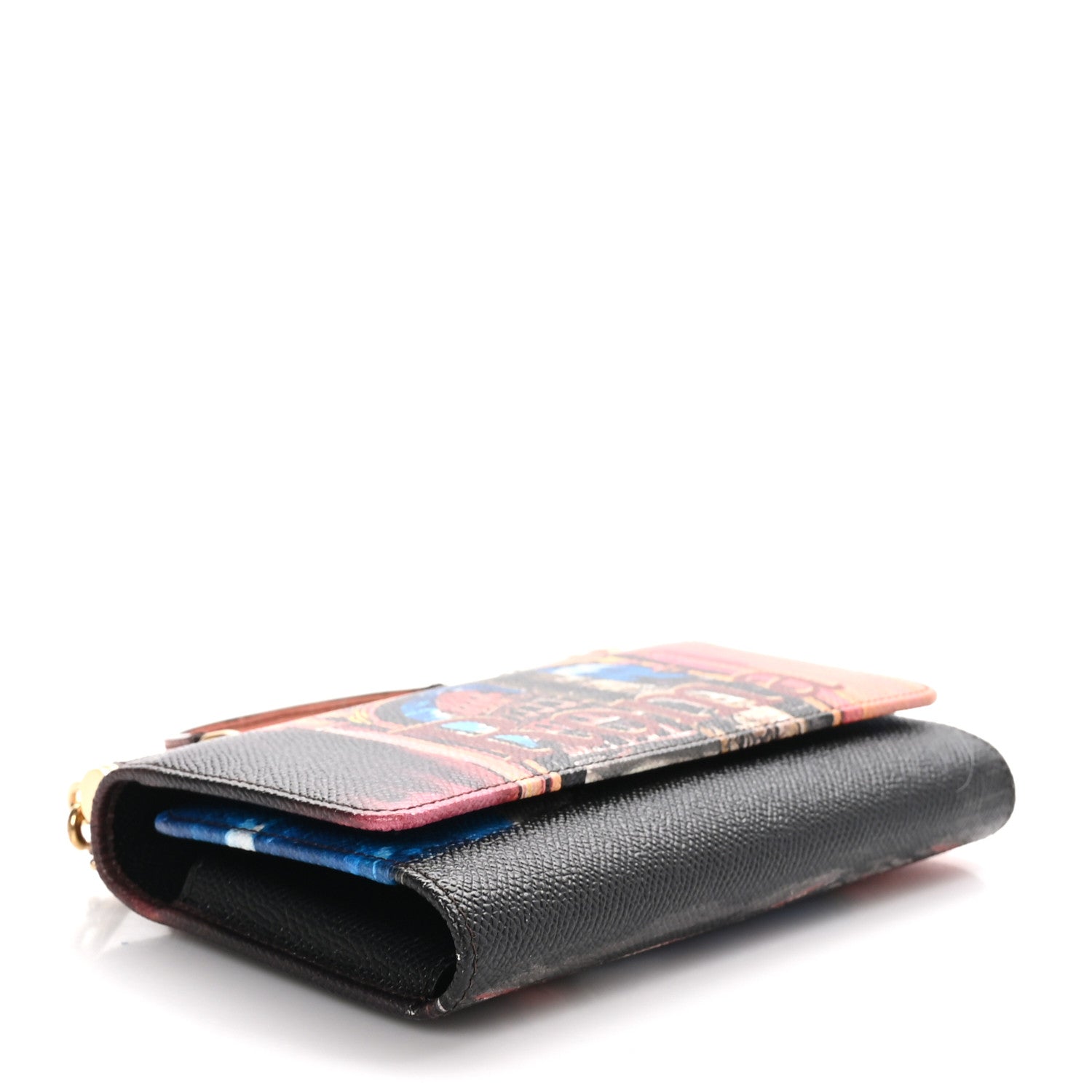 Dolce & Gabbana Dauphine Roma Printed Wallet On Chain Multicolor 4 of 8
