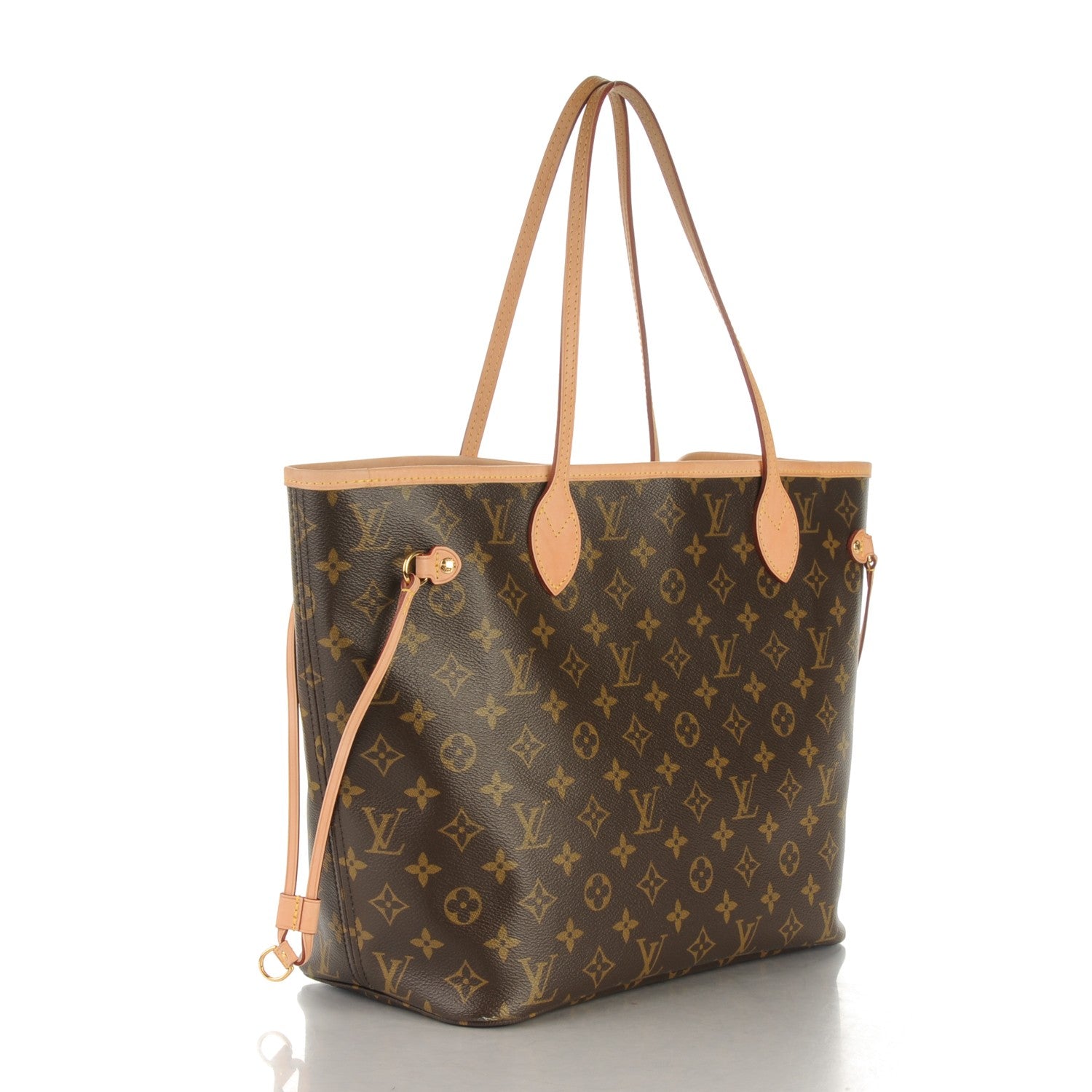 Louis Vuitton Monogram V Neverfull MM Turquoise 3 of 8