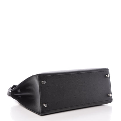 Hermes Epsom Kelly Sellier 28 Black 5 of 40