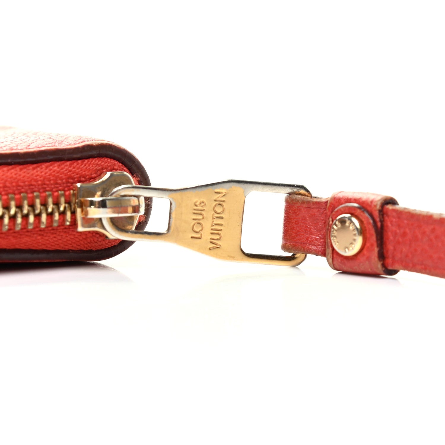 Louis Vuitton Empreinte Zippy Organizer Wallet Cherry 9 of 11