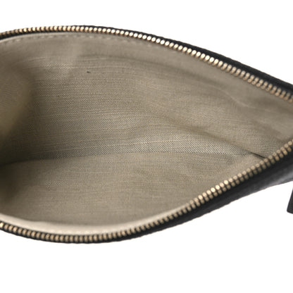 Chanel Mixed Fibers Small Deauville Pouch Black 5 of 7