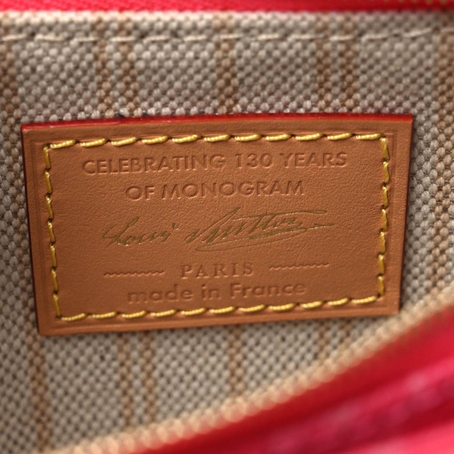 Monogram Origine Liv Pochette Rose Ruban