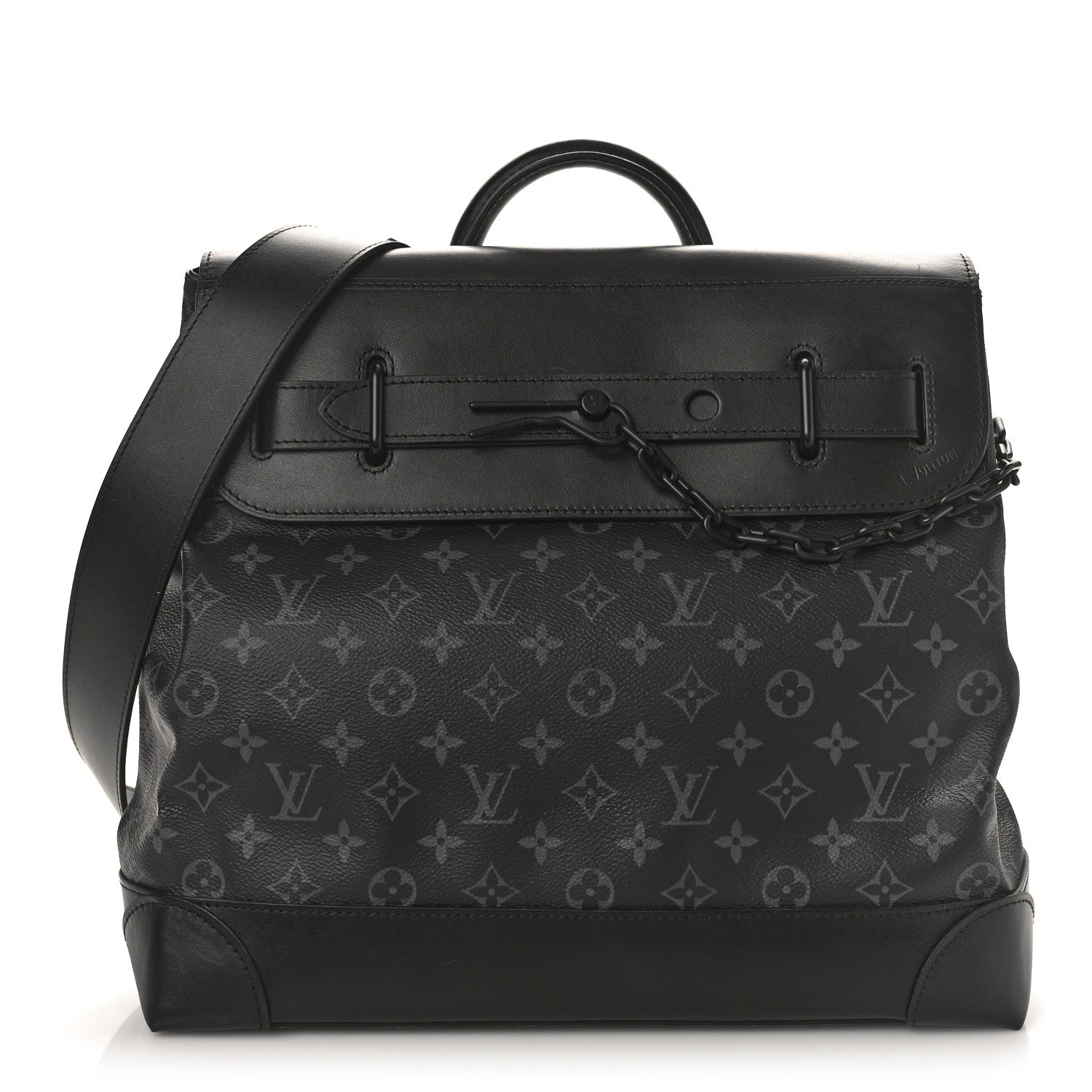 Louis Vuitton Monogram Eclipse Steamer PM 1 of 8
