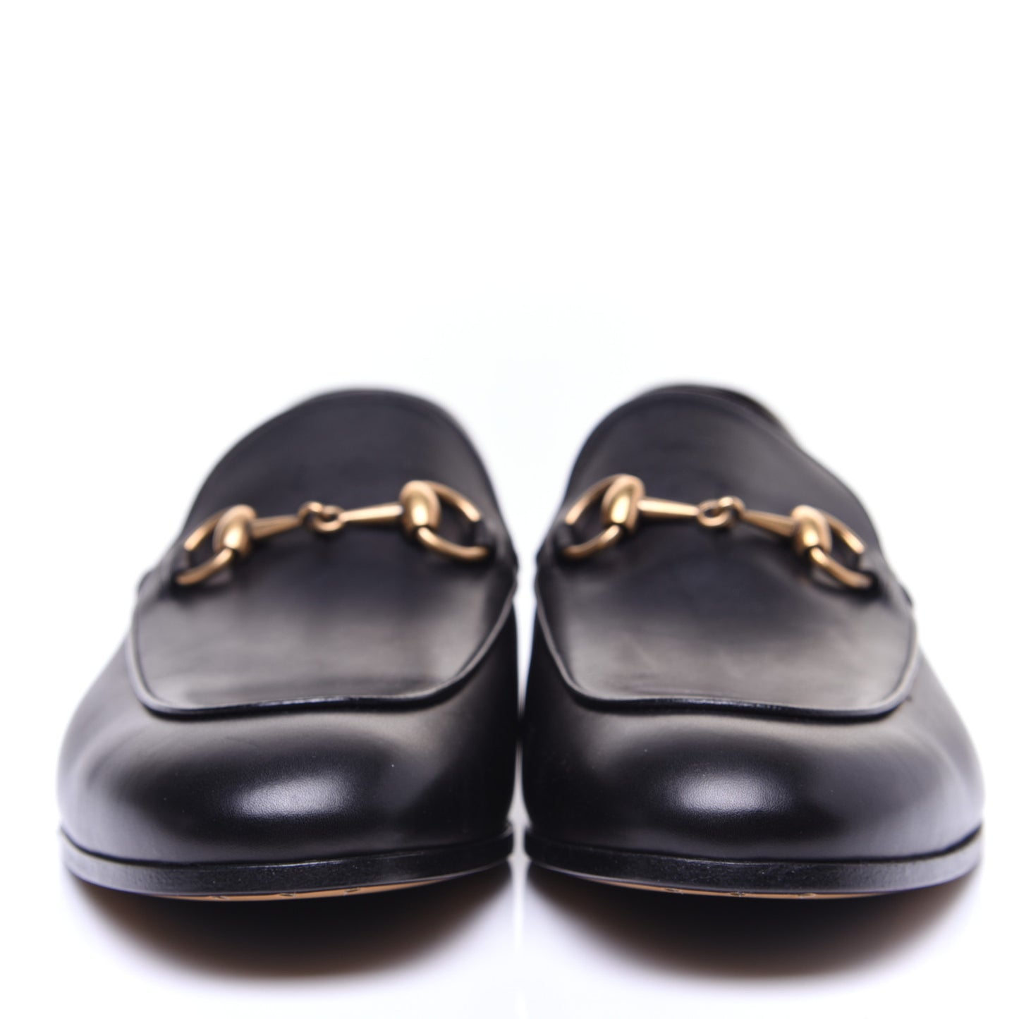 Calfskin Horsebit Mens Jordaan Loafers 7 Black