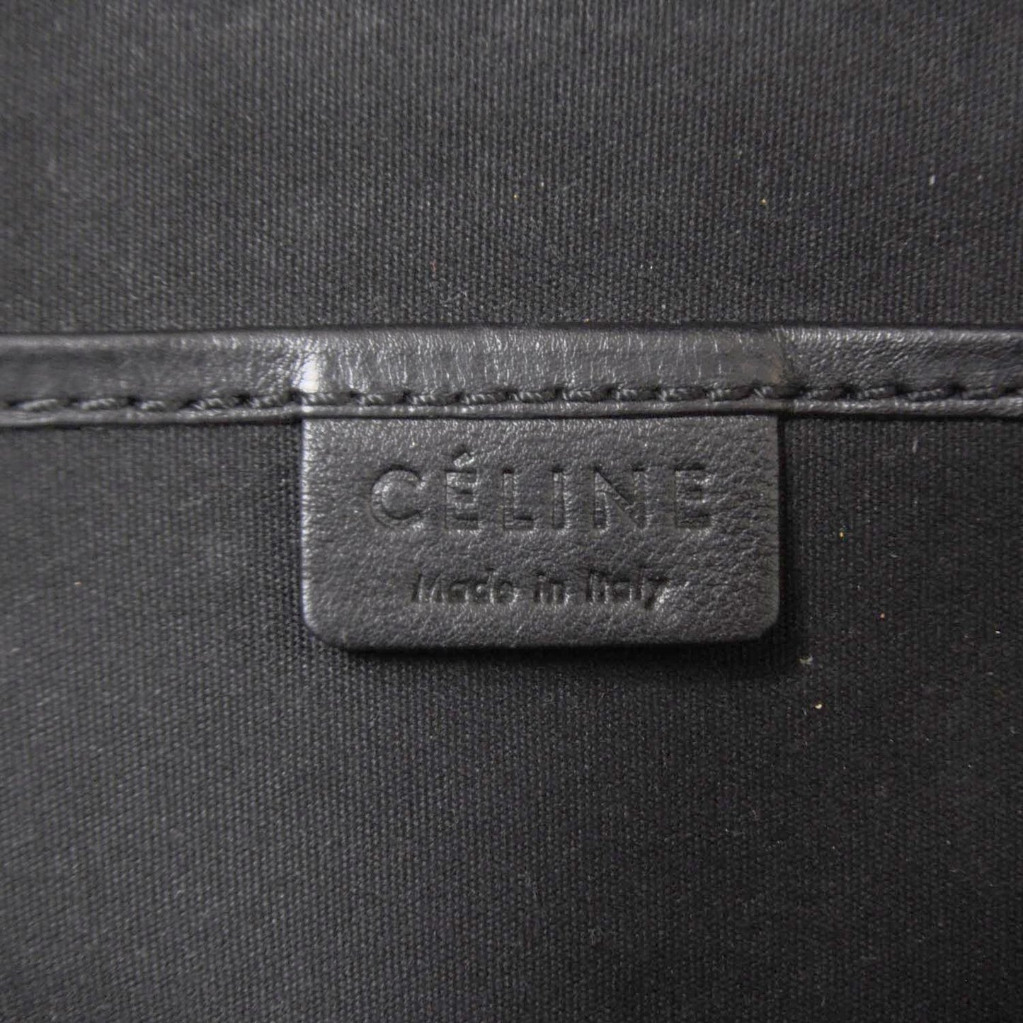 Smooth Calfskin Nano Luggage Black