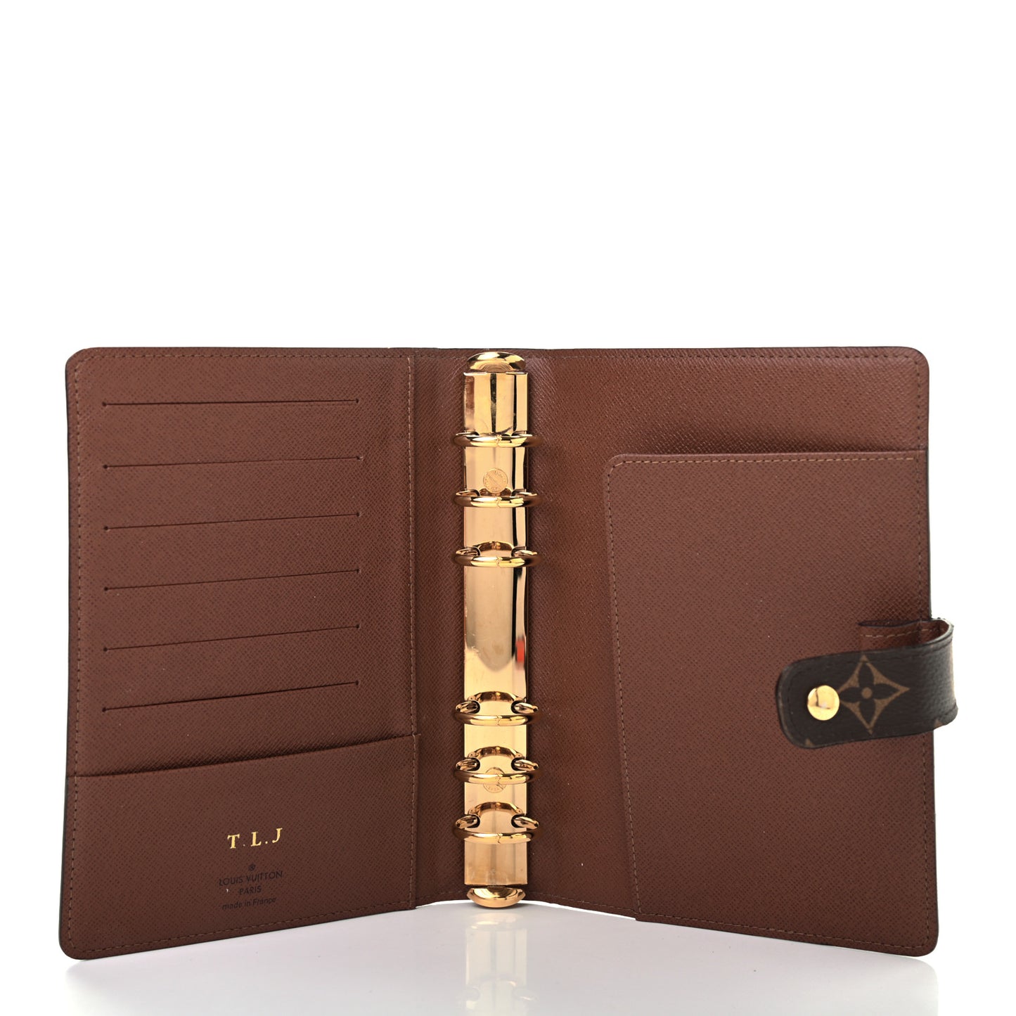 Monogram Medium Ring Agenda Cover