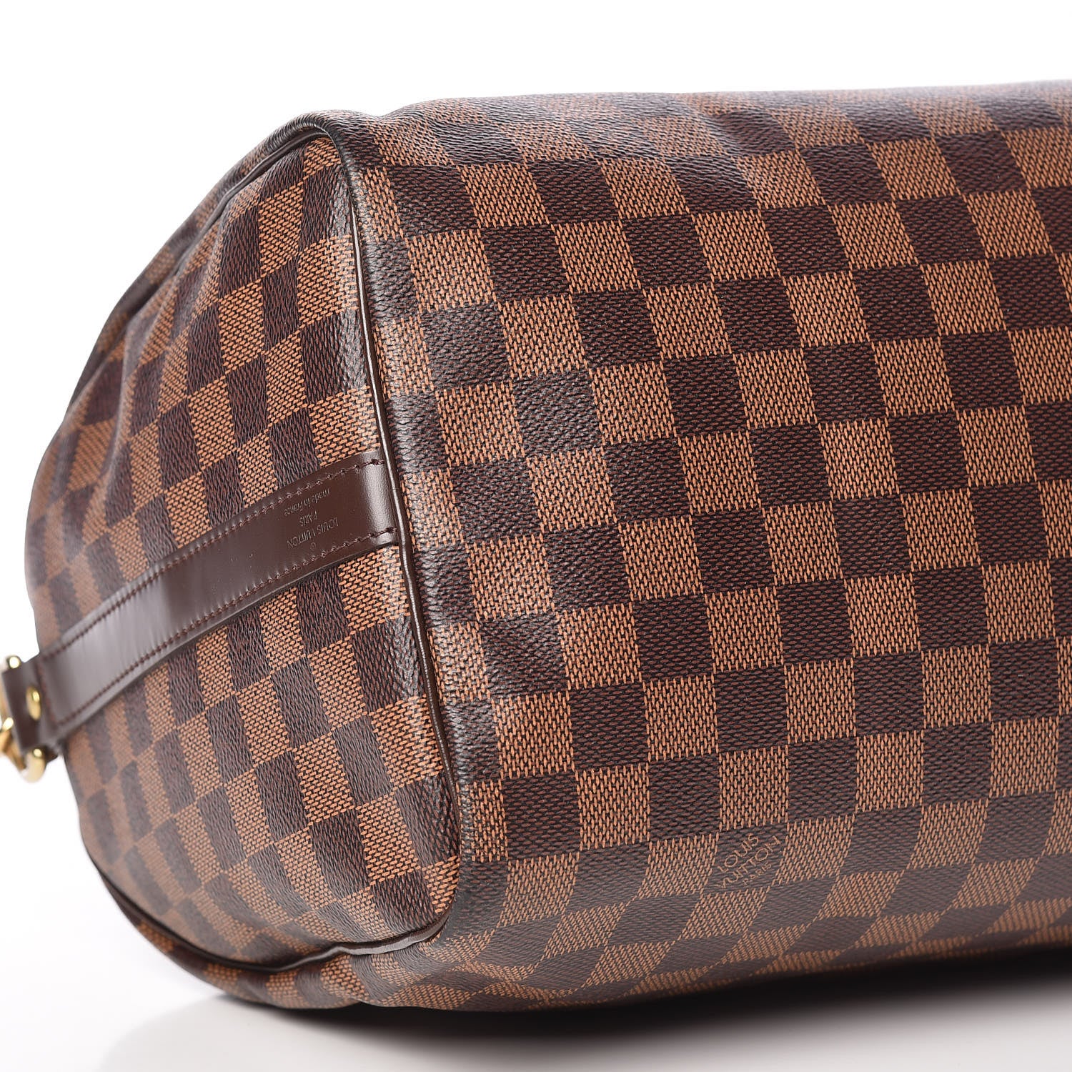 Louis Vuitton Damier Ebene Speedy Bandouliere 30 10 of 12