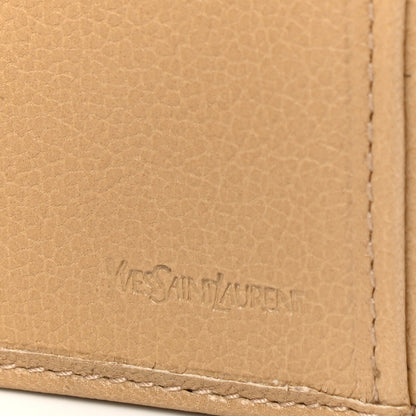 Saint Laurent Chevre Belle De Jour Wallet Beige 7 of 10