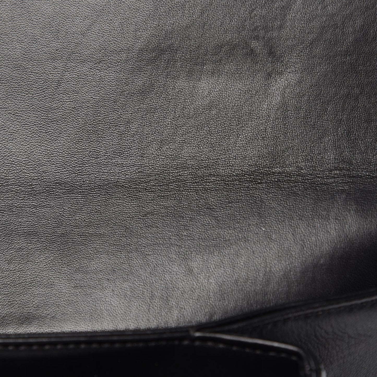 Lambskin Quilted CC Unchained Clutch Black