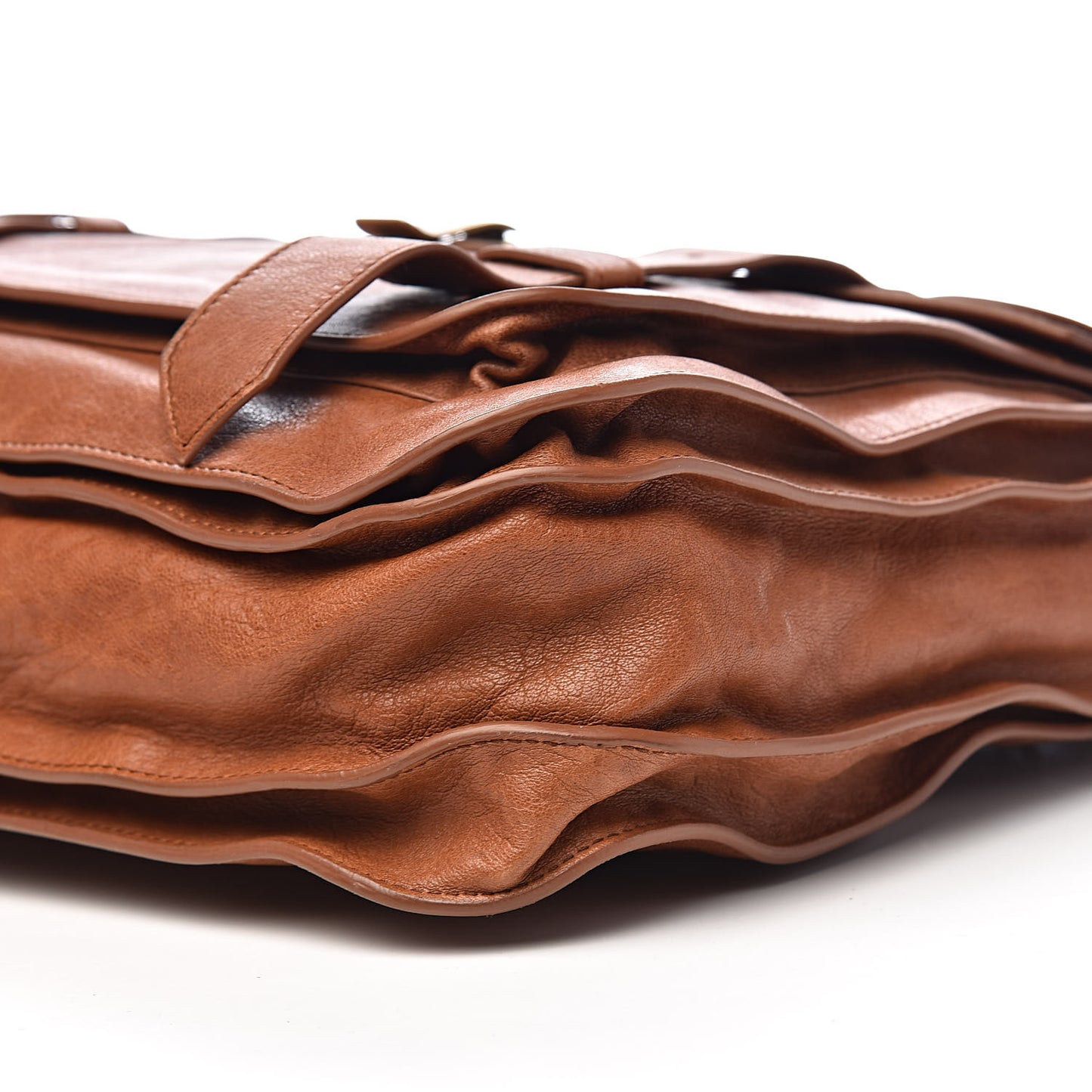 Lambskin PS1 Tote Saddle