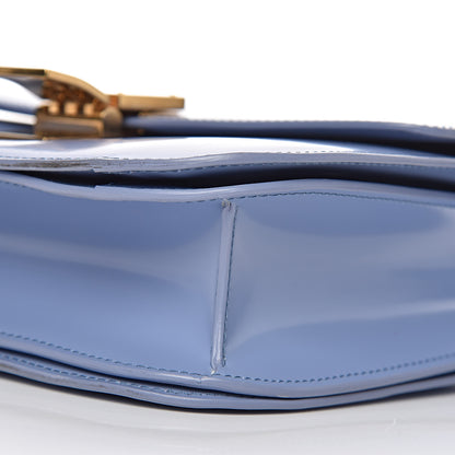 Celine Spazzolato Calfskin Medium Classic Box Flap Bag Porcelain 9 of 13