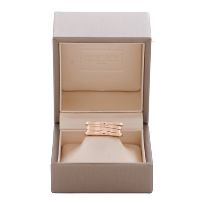 Bulgari 18K Rose Gold B.Zero1 Three-Band Ring 57 8 5 of 5