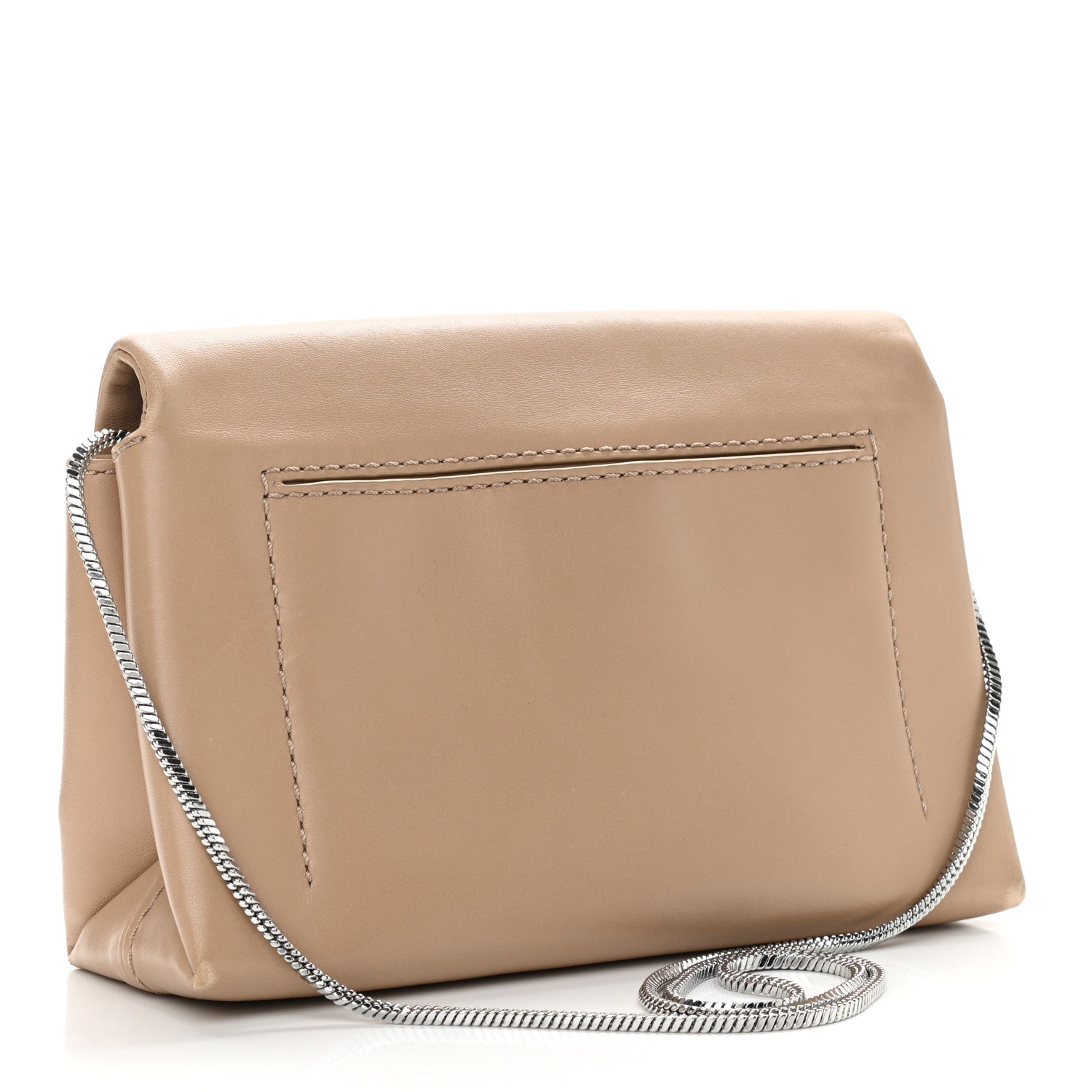 3.1 Phillip Lim Calfskin Alix Soft Flap Clutch Fawn 3 of 14