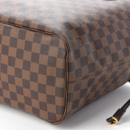 Louis Vuitton Damier Ebene Neverfull MM 6 of 9