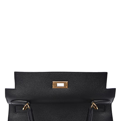 Hermes Epsom Kelly Sellier 28 Black 22 of 42
