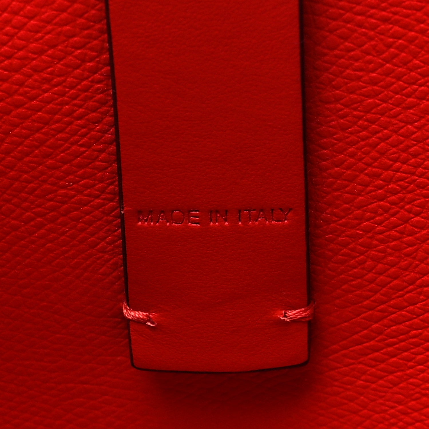 Christian Louboutin Calfskin Spikes Loubi Print East West Cabata Tote Kraft Red 8 of 11