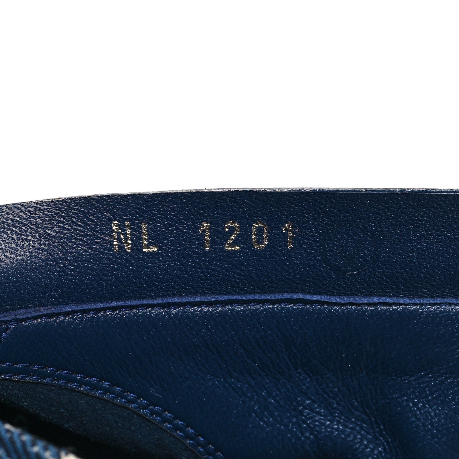 Louis Vuitton LOUIS VUITTON Denim Monogram Silhouette Ankle Boots 37 Navy Blue 6 of 9