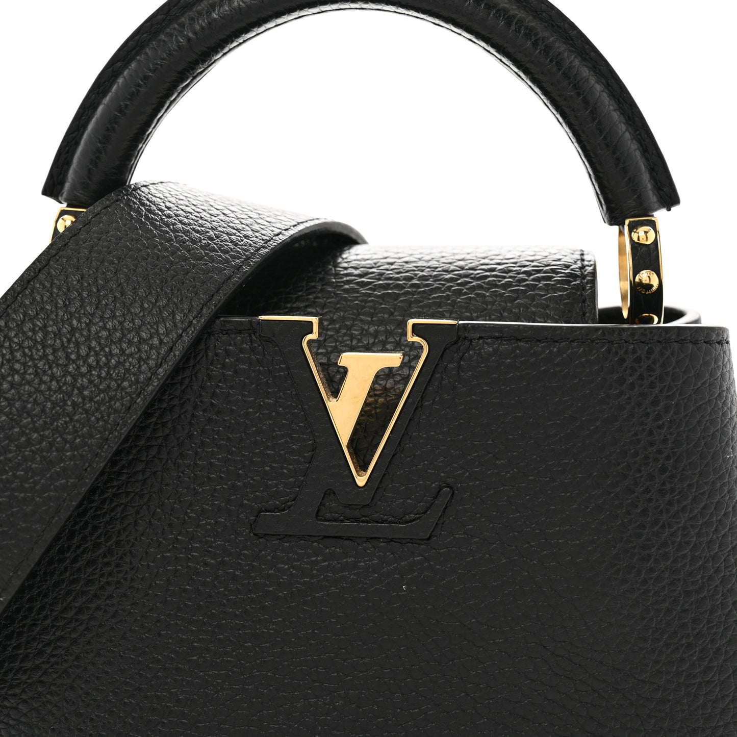 Taurillon Capucines Mini Black