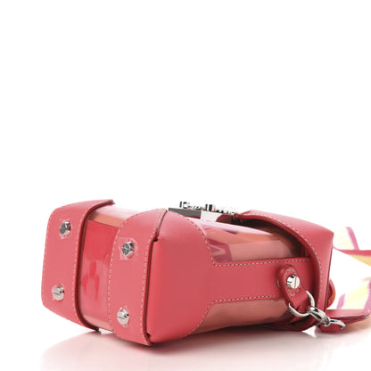 MCM Transparent Mini Berlin Crossbody Teaberry 10 of 14