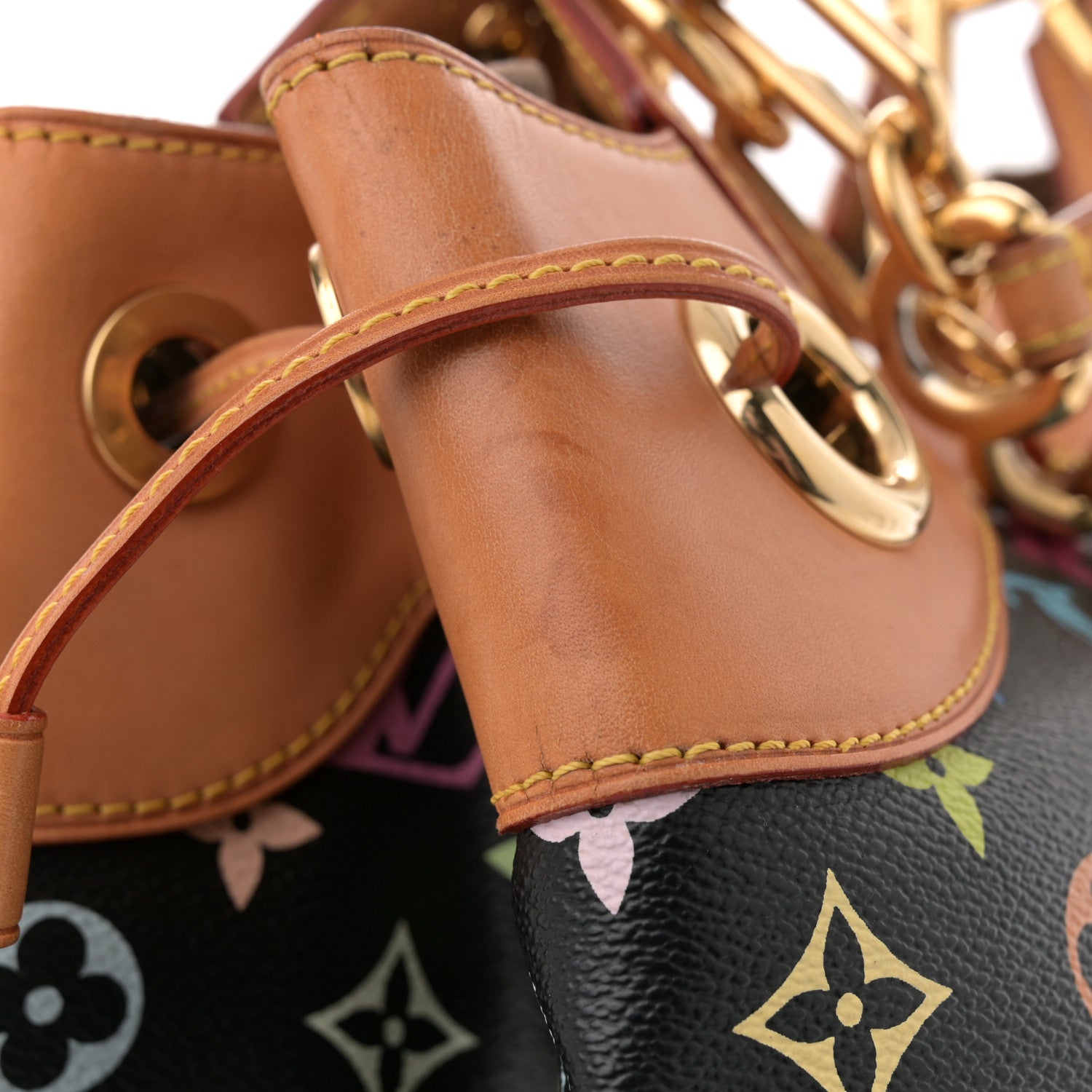 Louis Vuitton Monogram Multicolor Ursula Black 10 of 10