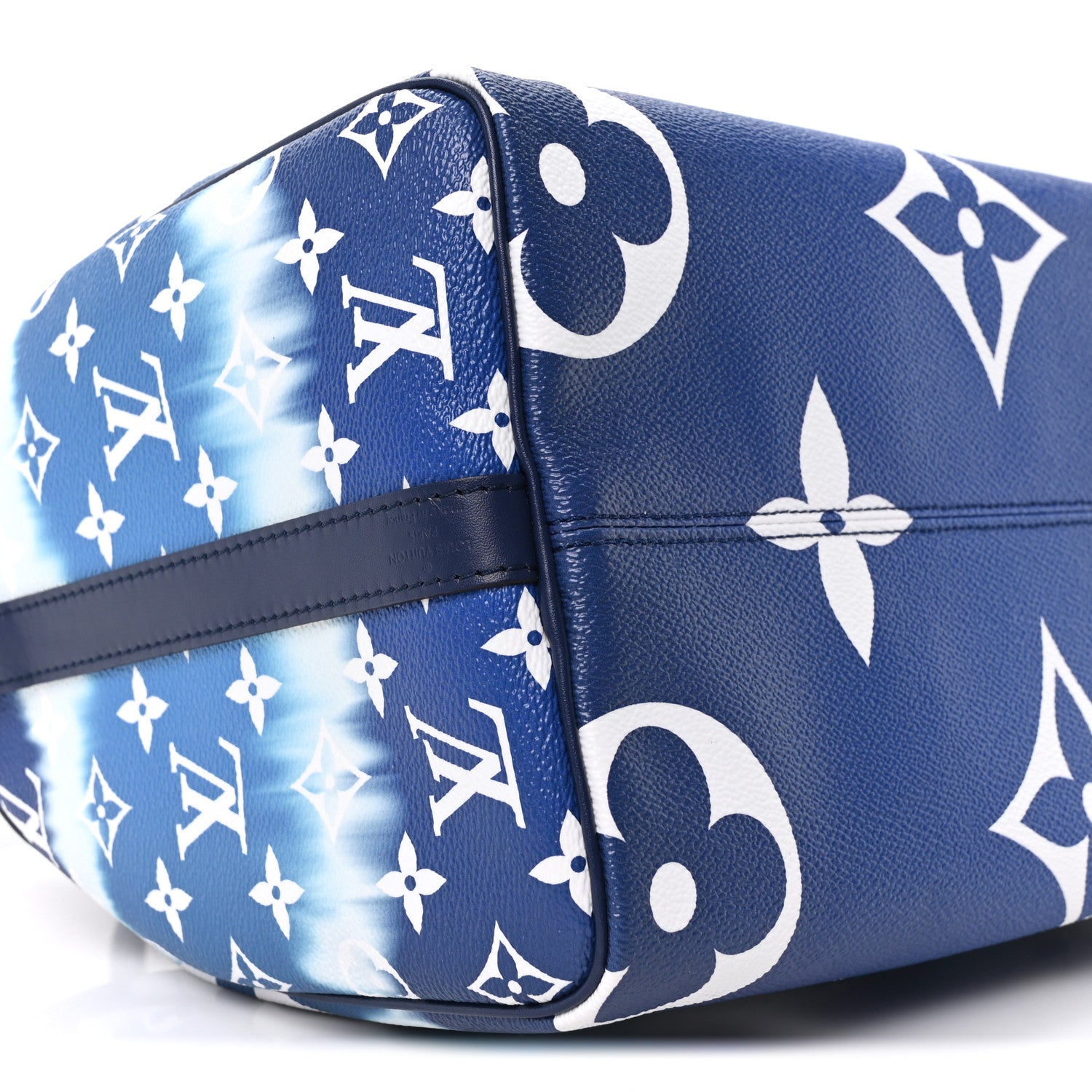 Louis Vuitton Monogram Escale Speedy Bandouliere 30 Blue 8 of 9