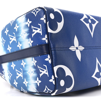Louis Vuitton Monogram Escale Speedy Bandouliere 30 Blue 8 of 9