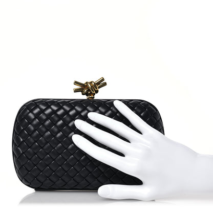Bottega Veneta Nappa Intrecciato Knot Clutch Space 2 of 8