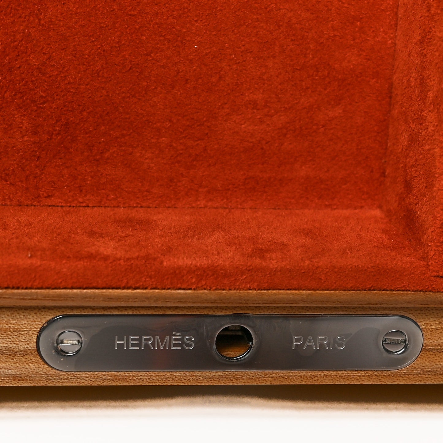 Elm Wood Evercolor Amalthee Watch Jewelry Box GM Jaune Ambre