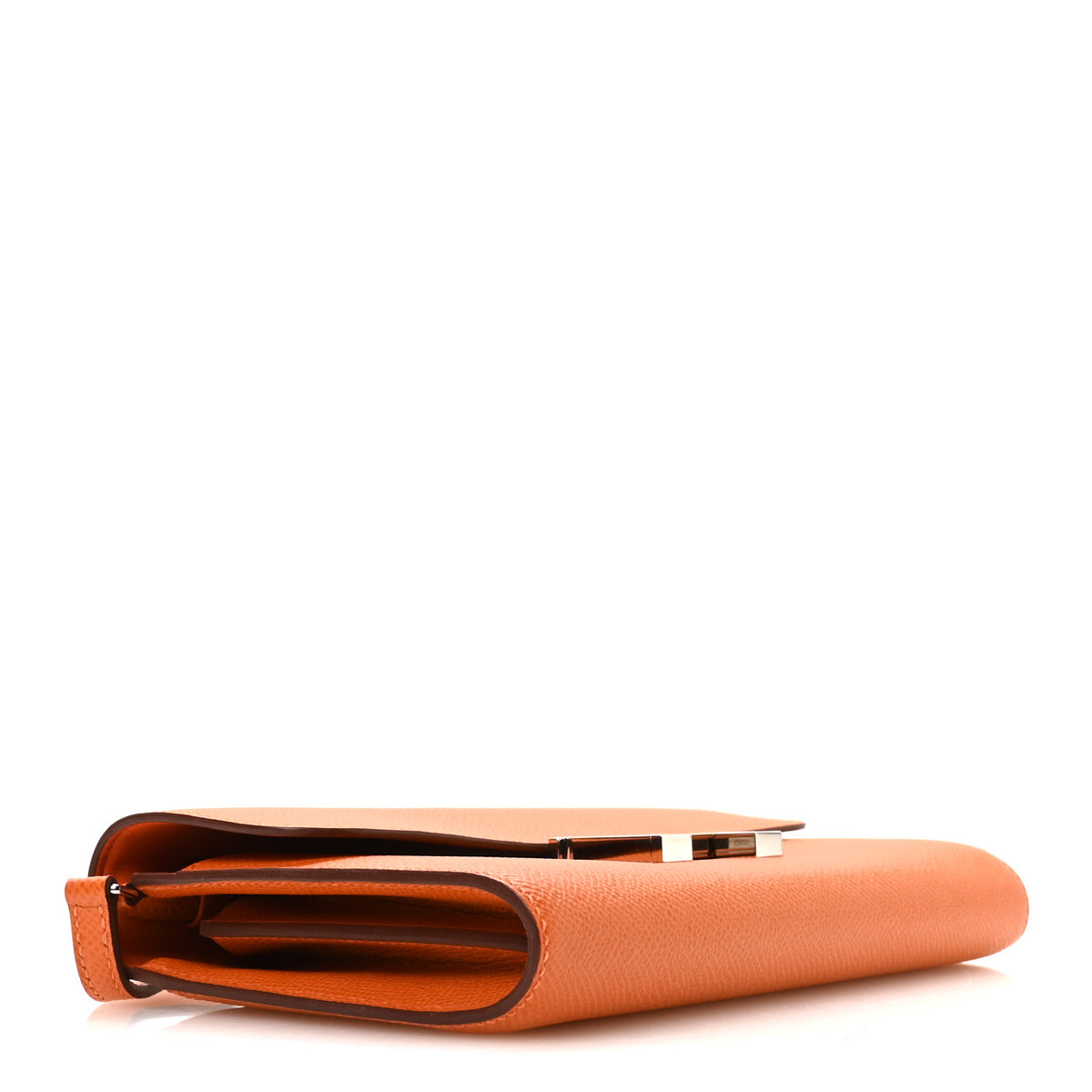 Hermes Epsom Constance Long Wallet To Go Wallet Orange 4 of 11