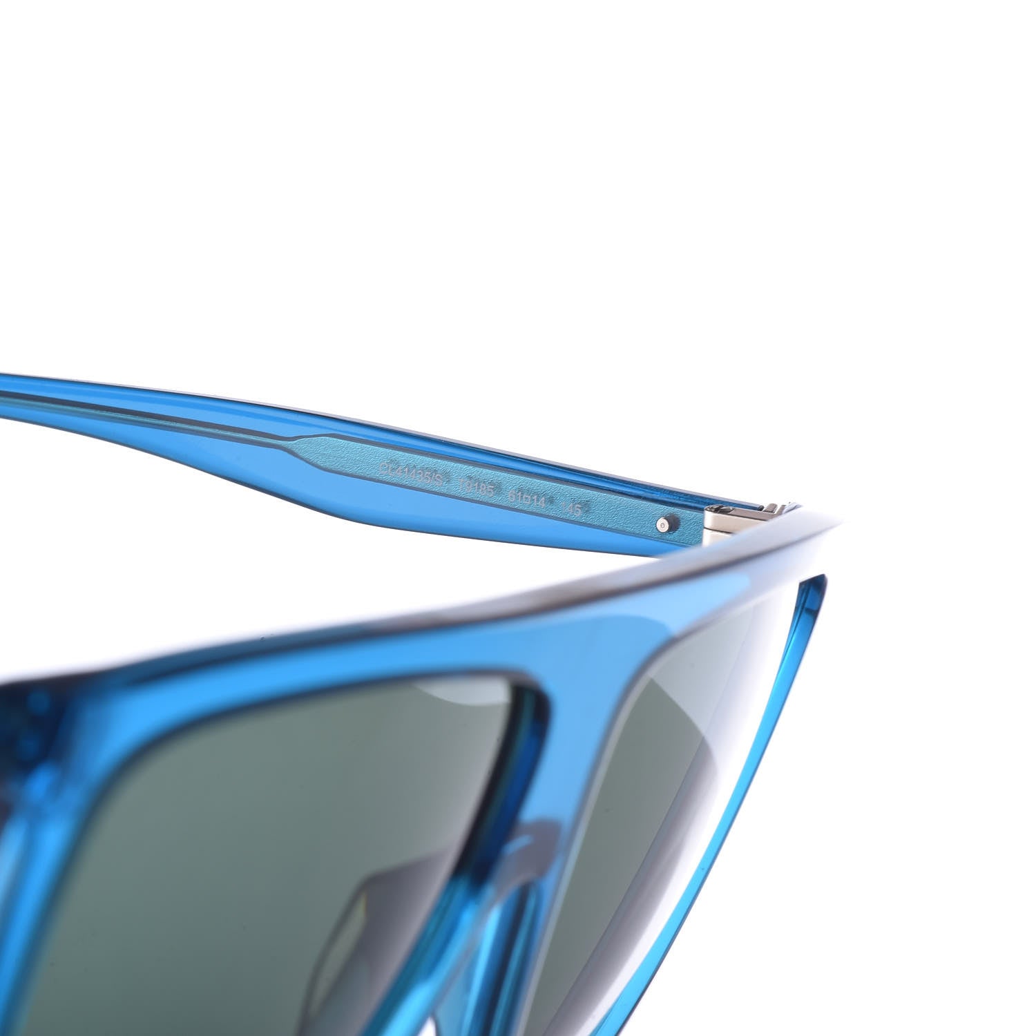 Celine Acetate Thin Shadow Sunglasses CL41435/S Blue 5 of 6