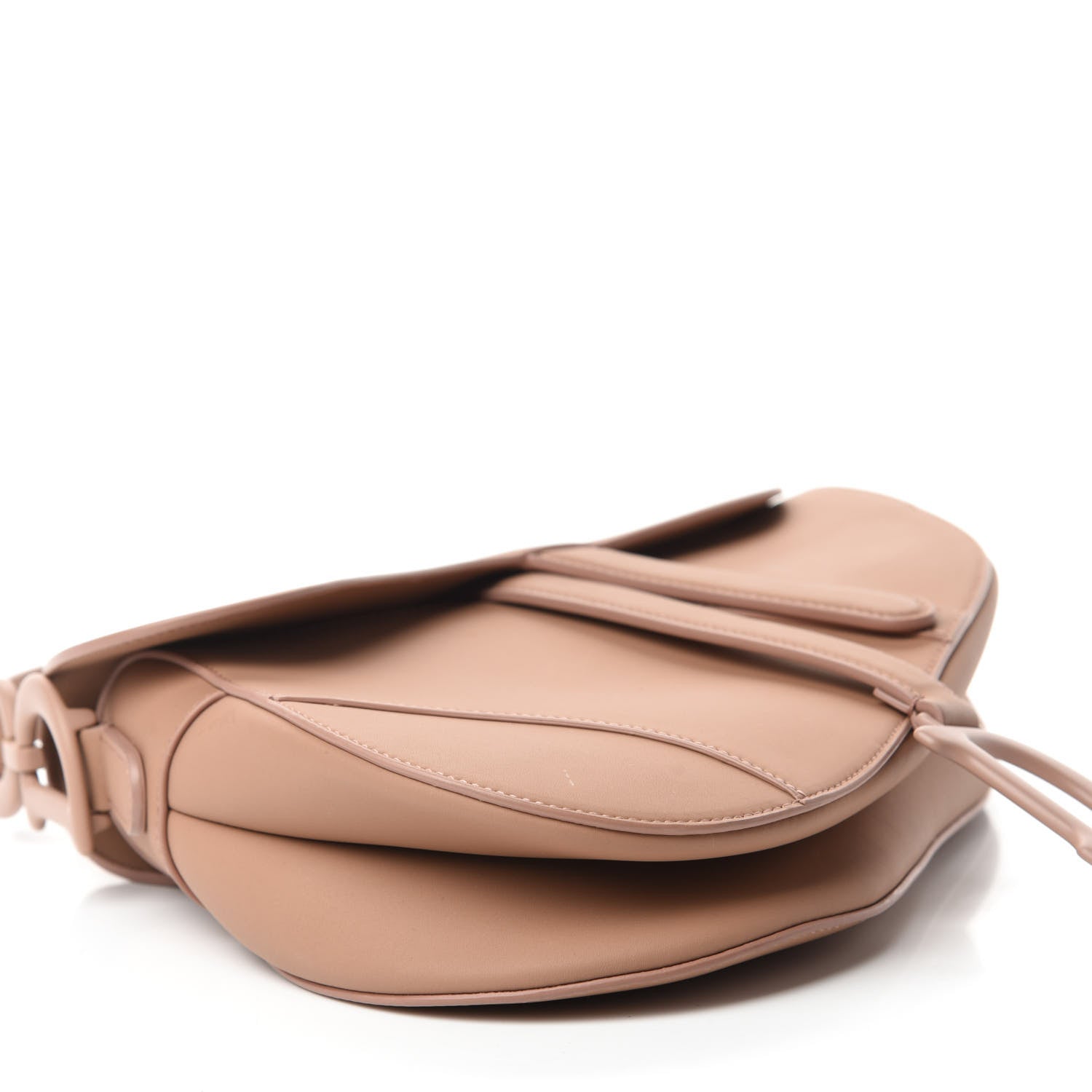 Christian Dior Ultra Matte Calfskin Saddle Bag Blush 6 of 11