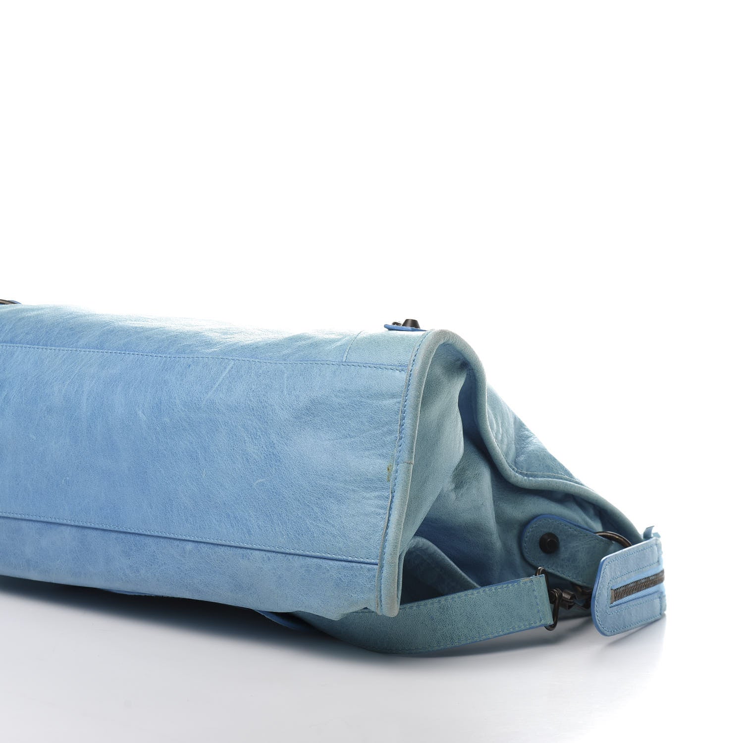 Balenciaga Agneau Classic Hardware City Turquoise 9 of 14
