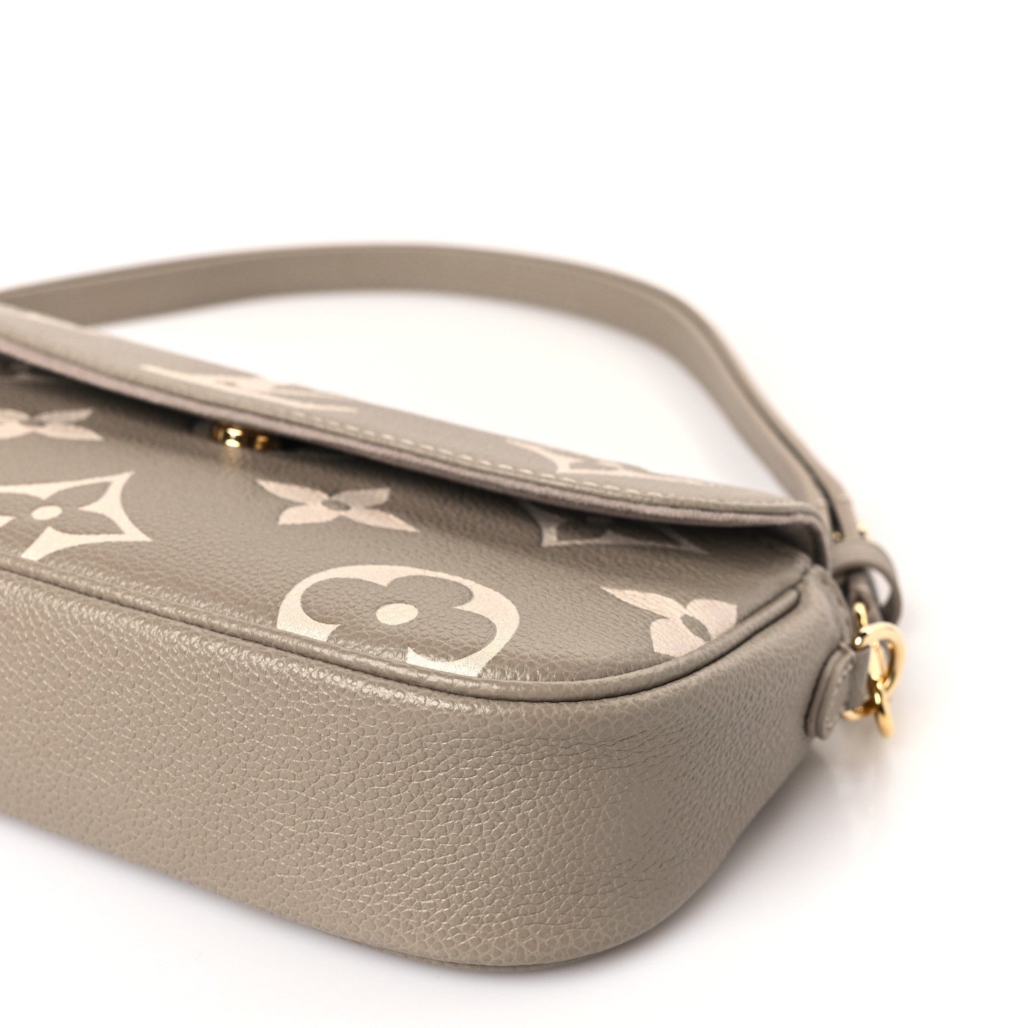 Louis Vuitton Empreinte Monogram Giant Ivy Wallet On Chain Tourterelle Creme 8 of 9