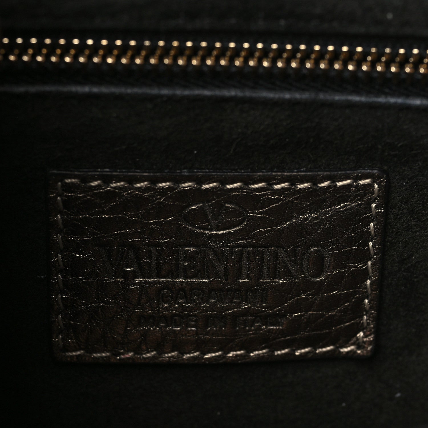Valentino Garavani Metallic Pebbled Calfskin Small Rockstud Single Handle Flap Bag Sasso 6 of 8