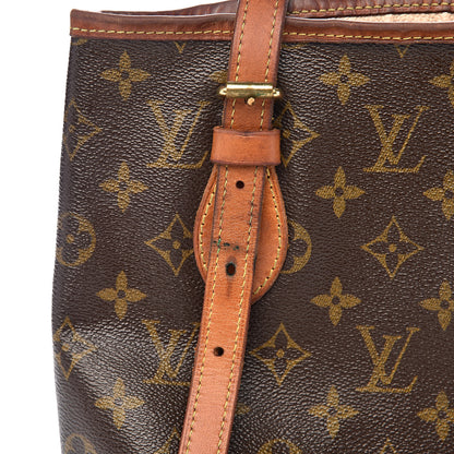 Louis Vuitton Monogram Petit Bucket 23 6 of 31
