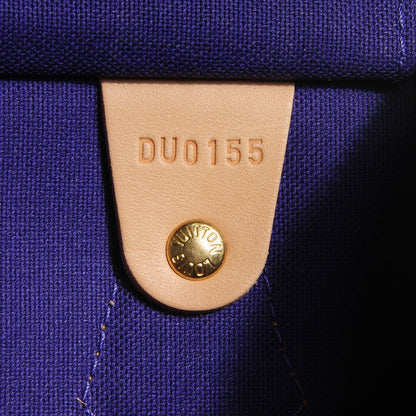 Louis Vuitton Monogram My LV Heritage Speedy Bandouliere 40 Violet Blue Marine 7 of 7