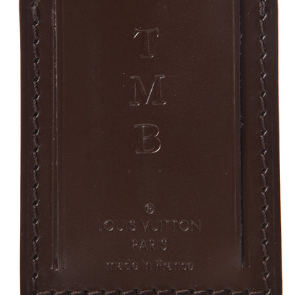 Louis Vuitton Calfskin Luggage Tag Ebene 3 of 3