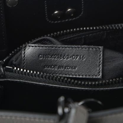 Saint Laurent Grained Calfskin Baby Sac De Jour Grey 8 of 9