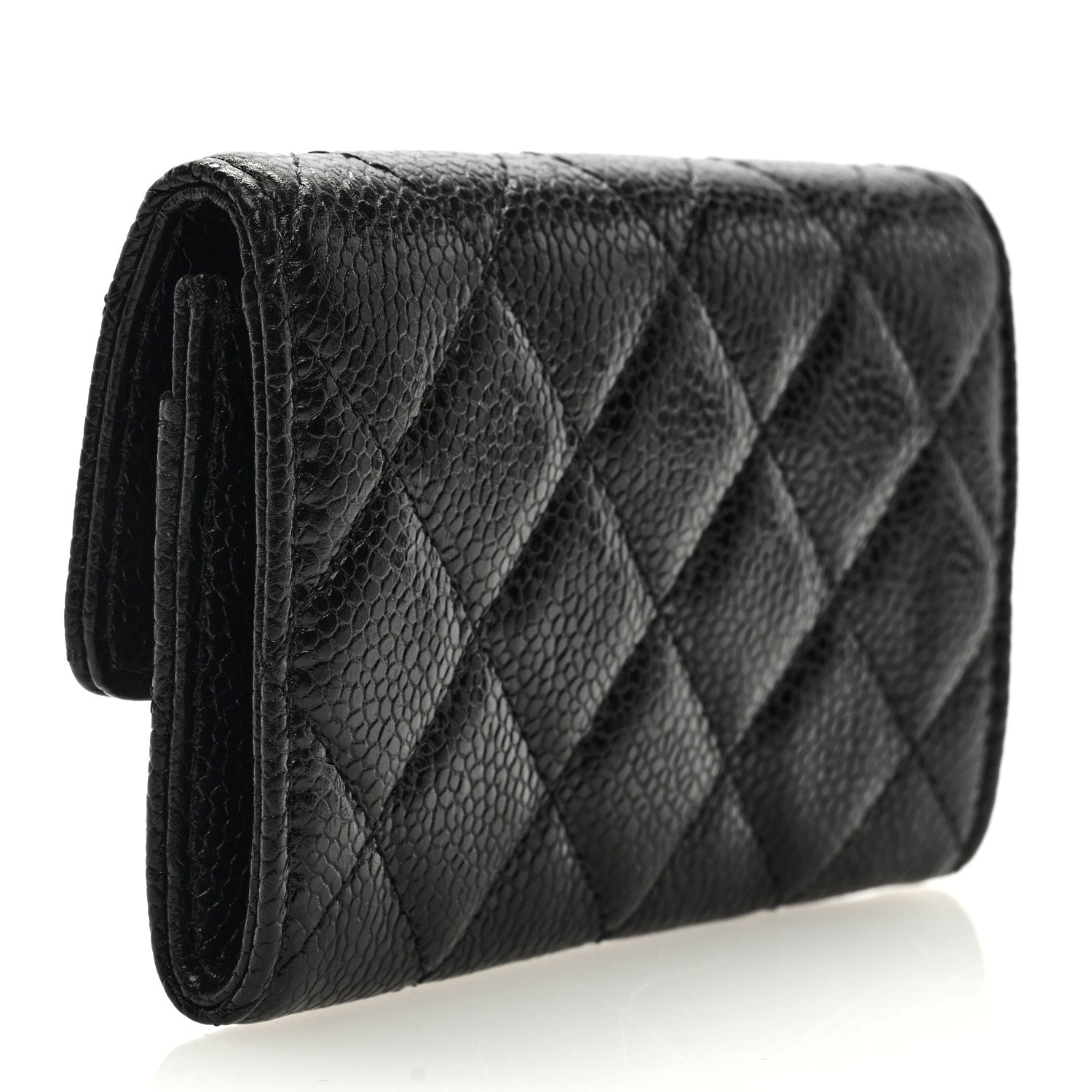 Chanel Caviar Quilted Incognito Flap Card Holder Black 3 of 9