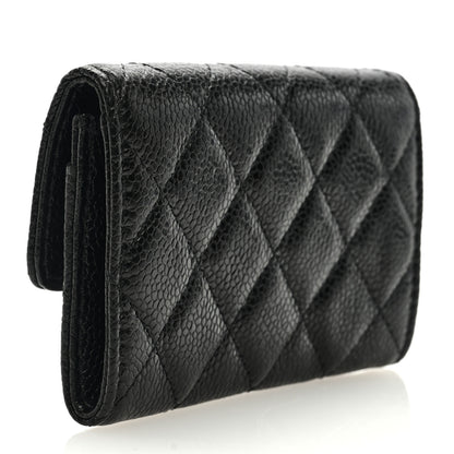 Chanel Caviar Quilted Incognito Flap Card Holder Black 3 of 9