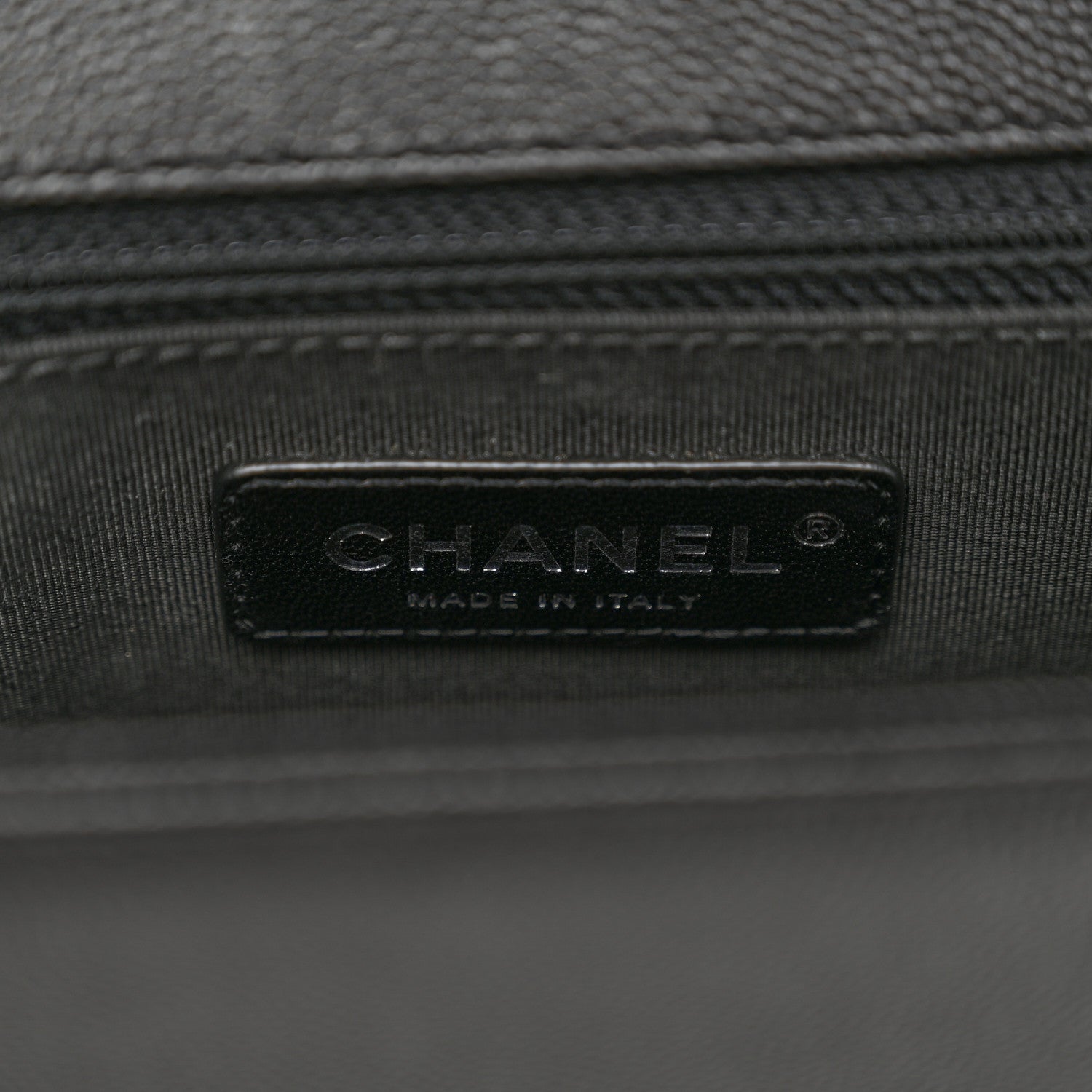 Chanel Caviar Quilted New Medium Boy Flap Black 6 of 10